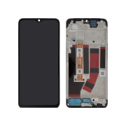 Display Completo nero Oppo A57S (con frame) (ReLife)
