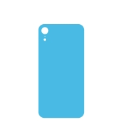 Vetro Scocca Posteriore Blu iPhone XR (Large Hole)