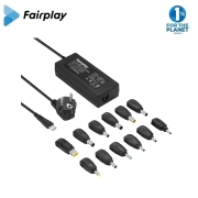 FAIRPLAY Caricabatterie Alimentatore universale 90W