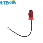 E-TWOW Tripla Luce Posteriore LED (2 Fili)