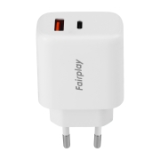FAIRPLAY MESSINA Chargeur 65W 2USB (A+C)