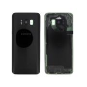 Vetro Posteriore Back Cover Nero Carbone Galaxy S8 (G950F)