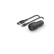 BELKIN Caricabatterie da auto completo USB-C (24W)