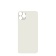 Vetro Scocca Posteriore Argento iPhone 11 Pro Max (Big Hole)